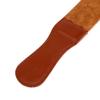 Sunicon Barber Strop Leather, Cow Leather Sharpening Strap Manual Strop Straight Barber Shaving Razor Sharpening Strap Tool view 4