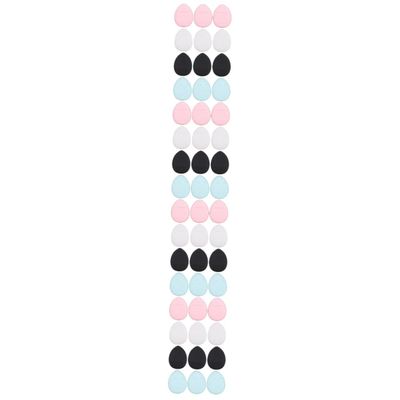 minkissy 48pcs Small Makeup Sponge for Foundation Concealer Washable Portable for Home Travel Use for All Skin Types