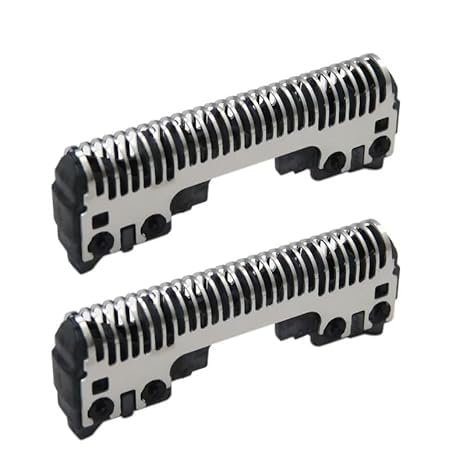 2X Razor Blade Cutter For Panasonic ES8224 ES8228 ES8232 ES8237 ES8238 for Men with Pop-up Trimmer Wet Dry Blade Shavers Head Parts