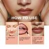 YANGKTIC Lip Stain Lip Liner Peel Off Lip Liner Tattoo, Peel Off Lip Stain,Stay IN Long Lasting Lip Stain Peel Off, Infused with Hyaluronic Acid&Vitamin E, For All Skin Types, Bundle(3pack) (MUAH-ve) view 3