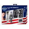 Barbasol Grooming Kit for Men, 15 Piece Mens Grooming and Manicure Travel Set, Includes a T-Blade Trimmer, Nose & Ear Trimmer, 2 Nail Clippers, Cuticle Scissors, File, & More, Perfect for Travel view 1