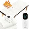 Massage Table Warmer Heating Pad  71"x31" Heated Massage Pad with Adjustable Temperature (104F131F), Auto Shut-Off, Sherpa Fabric, Ideal Massage Blanket & Bed Warmer for Table Use view 1