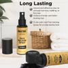 Supreme Trimmer Hair Fibers 9-in-1 Kit | 25G Keratin Fibers, Pump Nozzle, Hairline Cards, S&L Shaker, Brush, Wipes, Mirror, Hold Spray | Conceal/Thicken Thinning Hair in Men & Women | Black view 2
