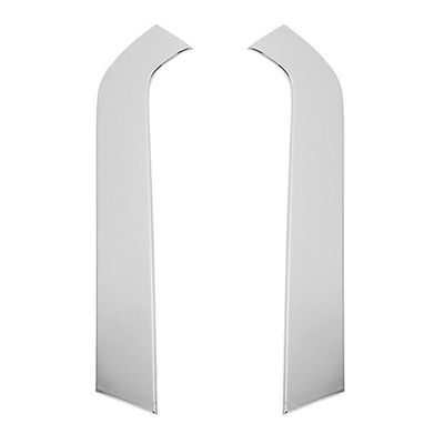 Supagat 2pcs Gear Shift Side Panel Trim Cover Chrome for Chevy for Silverado 1500 2014-2018,for GMC for Sierra 2017-2018 for Sierra 1500 2014-2018 2GSSPTCFCS2C
