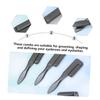 Didiseaon 6pcs Folding Eyebrow Comb Stainless Steel Makeup Tool for Eyelash Separation Easy to Clean Portable Design for Travel and Daily Use view 2