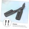 Didiseaon 6pcs Folding Eyebrow Comb Stainless Steel Makeup Tool for Eyelash Separation Easy to Clean Portable Design for Travel and Daily Use view 3
