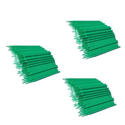 FOMIYES 300pcs Lash Extension Applicator Brush Disposable Cotton Swabs Micro Eyelash Brush Non-linting Sanitary for Salon Home