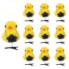 10pcs Cartoon Duck Hairpin For Kids And Women Fashionable Clip Hairpins Party Gift Accessory For Girl view 3