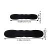 Arvintas 10 PCS Hair Bun Maker for Women and 12 Black Hair Ties Lazy Hair Curler Bun Clips Easy Magic Snap Roll Sponge Bun Donut Hair Maker for Women With Hair Ties view 2