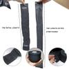 Black Disposable Barber Neck Strips Stretchy Paper Neck Band for Salon Haircut Styling view 3