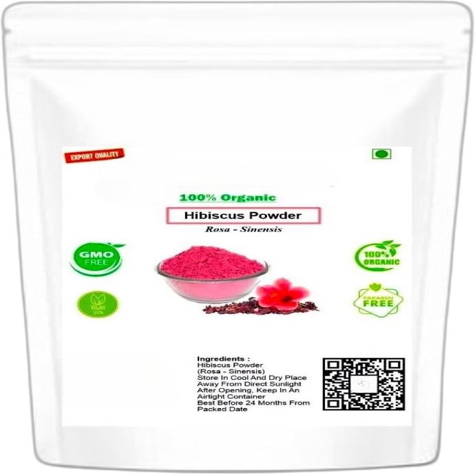 Generic Hibiscus Flower Powder |Hair pack, Face Pack, Eating (Gudhal ka Phool, Mandaram, Gongura, Mandaram, Arhul) -100 gm