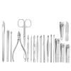 LLLSSS Nail Scissors Clipper Set Single Nail Groove Pedicure Dead Skin Scissors Tool Household Tools(D) view 3