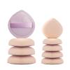 GFOUNS 9 Pcs Makeup Sponges For Foundation Powder Puff:Makeup Sponge for Liquid,Cream,and Powder,Medium and Mini Size Beauty Sponge For Contouring,Eye and Corner view 1