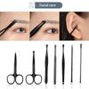 LLLSSS 18 Pcs Manicure Cutters Nail Clipper Set Household Stainless Steel Clippers Pedicure Scissors Tool view 2