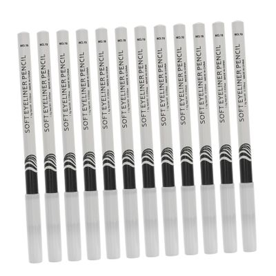 BIUDECO 12pcs Tattoo Pen Eyeliner Pencil White Waterline Makeup Pen Liner for Eyes