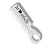 Beard Mustache Comb for Men Dad Grandpa Birthday Gifts for Men Silver Metal Combs Birthday Gifts for Men Him Beard Gifts for Men Boyfriend Husband Funny Christmas Gifts for Men Husband Boyfriend view 1