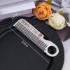 Beard Comb for Men Birthday Gifts for Him Boyfriend Husband Beard Gifts for Men Funny Pocket Combs for Men Christmas Gifts for Dad Grandpa Mustache Beard Hair Comb Gifts for Friend Bearded Guy view 2
