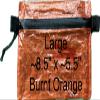 Dyneema Zipper Pouch (L, Burnt Orange) view 1