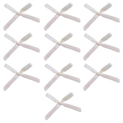 10 Pcs Bangs Hair Clip Tiny Bows Hair Barrettes Lovely Handmade Colorful Hair Barrettes Hairstyle Accessories