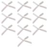 10 Pcs Bangs Hair Clip Tiny Bows Hair Barrettes Lovely Handmade Colorful Hair Barrettes Hairstyle Accessories view 1