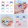 10 Pcs Bangs Hair Clip Tiny Bows Hair Barrettes Lovely Handmade Colorful Hair Barrettes Hairstyle Accessories view 2