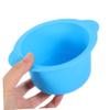 Didiseaon 4pcs Microwavable Wax Hair Removal Kit Wax Warmer Bowl Silicone Liner for Smooth Hair Removal Experience view 2