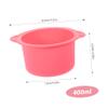 Didiseaon 2pcs Microwavable Wax Warmer Liner Silicone Bowl for Hair Removal Waxing Replacement Pot view 3