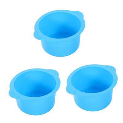 Didiseaon 3pcs Wax Warmer for Hair Removal Silicone Bowl Replacement Wax Pot Waxing Silicone Bowl