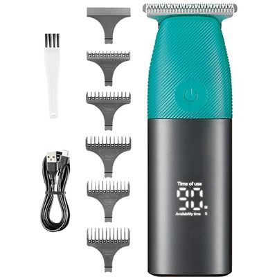 Cordless Hair Trimmer Waterproof Rechargeable Electric Clippers for Hair Cutting Men Adults Kids Haircut