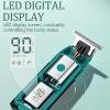 Cordless Hair Trimmer Waterproof Rechargeable Electric Clippers for Hair Cutting Men Adults Kids Haircut view 2