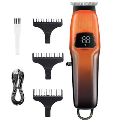 Professional Electric Cordless Hair Clippers For Mens Professional, Barber Clipper For Hair Cutting Kit