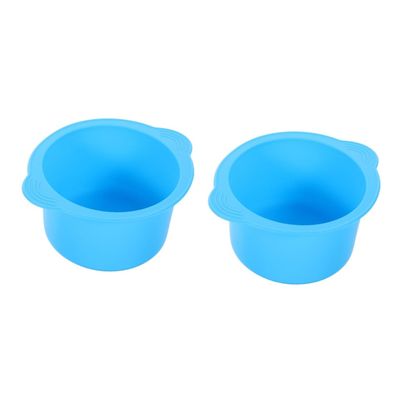 Didiseaon 2pcs Professional Wax Warmer Silicone Liner Bowl Capacity for Hair Removal Wax Warmer Replacement Bowl