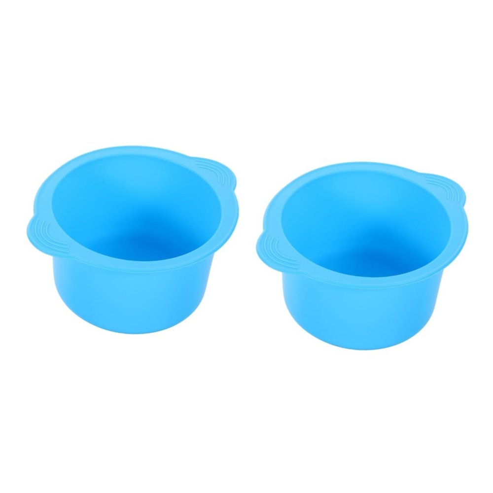 Didiseaon 2pcs Professional Wax Warmer Silicone Liner Bowl Capacity for Hair Removal Wax Warmer Replacement Bowl