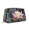 DRTGEDS Lotus Flower White Travel Toiletry Bag,Makeup Bag For Purse Travel Makeup Pouch Mini Cosmetic Bag For Women view 2