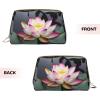 DRTGEDS Lotus Flower White Travel Toiletry Bag,Makeup Bag For Purse Travel Makeup Pouch Mini Cosmetic Bag For Women view 3