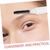 minkissy Double-sided Eyelash Comb and Brow Brush Dual-ended Lash Separator Tool for Groomed Eyebrows and Lashes Portable Beauty Tool for Home Travel and Salons view 3