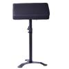 AoForce Tattoo Arm Rest Stand Adjustable Height Angle Triangle Structure Chassis Made of Metal Iron Frame with Thickened Black Leather Cushion Triangular Structure view 1