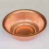 morigeny Pure Handmade Copper Basin Wedding Side Wide Basin Footbath, 41cm view 3