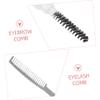 Beatifufu Dual Sided Eyelash Comb and Brow Brush Precision Lash Separator Tool for Eyelash Extensions and Grooming for Makeup Application Salon Use view 3