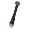 Beatifufu Convenient Loose Powder Brush for Women Cat Paw Blush Brush Soft Bristles Versatile Cosmetics Tool for Highlighter and Foundation Application view 1