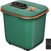 Foot Spa Bath Massager, Foot Spa Bath Massager with Heat, Motorized Shiatsu Massage Ball, Digital Adjustable Time & Temperature Control, Rain Shower and LED Touch ScreenOne Key Operation, Durable and view 1