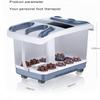 Foot Spa Bath Massager, Foot Spa Bath Massager with Heat, Bubble Jets and 6 Electric Long Massage Rollers, Pedicure Stone Soak Tub Home Bucket Heating Foot shiatsu-spa Machine Relax Foot Pressure view 2
