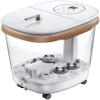 Foot Spa Bath Massager, Foot Spa Bath Massager w/Heat, Adjustable Water Jets, Motorized Shiatsu Massage Balls & 4 Maize Rollers, Time & Temper Control, LED Display, Home Pedicure Foot Bath Tub view 1