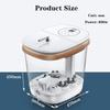 Foot Spa Bath Massager, Foot Spa Bath Massager w/Heat, Adjustable Water Jets, Motorized Shiatsu Massage Balls & 4 Maize Rollers, Time & Temper Control, LED Display, Home Pedicure Foot Bath Tub view 2