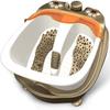 Foot Spa Bath Massager, Spa Bath Massager with Heat, Shiatsu Massage, Split Footbath, Massage Heated Footbath, Electric Thermostatic Footbath, Foot Soaking Machine for Tired Feet Stress Relief Home Us view 1