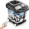Foot Spa Bath Massager, Foot Spa Bath with Heat and Massage and Bubbles, Foot Bath Massager,Digital Temperature Control,Red Light,Pedicure Foot Soaker w/Warm Water Soothe Tired Feet Home Use view 1