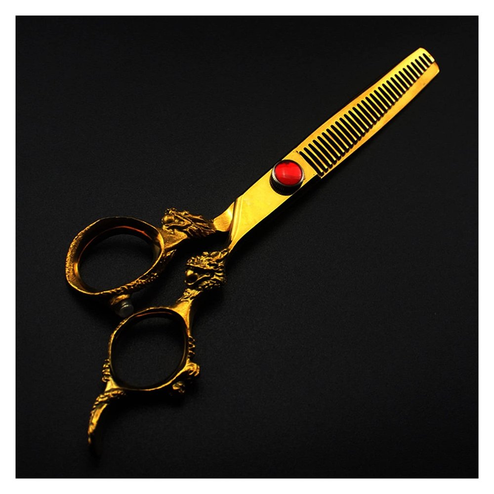 6 Inch Golden Hair Cuttinghaircutting Scissors, Golden Dragon Handle, Hair Thinninghaircutting Scissors, Barberhaircutting Scissors, Barberhaircutting Scissors, Hairdresserhaircutt