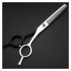 5.5 Inch Black and White Hair Clippers, Scissors, Hair Thinning Hair Clippers, Haircut Scissors, Hairdresser's Scissors view 3