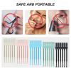 30 Pcs Nasal Hair Trimmer, Nostril Hair Remover Tool, 360 Rotating Nose Hair Cutter, Double Sided Nose Hair Knife, 2-in-1 Manual Nose Hair Trimmer with Ear Picker, for Women for Men(Mix Color) view 4