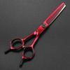 Texturizing Scissors Bang Hair Scissor Professional Barber Hairdressing Scissors Kits Stainless Steel Hair Cutting Shears Set,Thinning Salon Home Shear Kit for Men Women Pet,flatcut6inch view 4